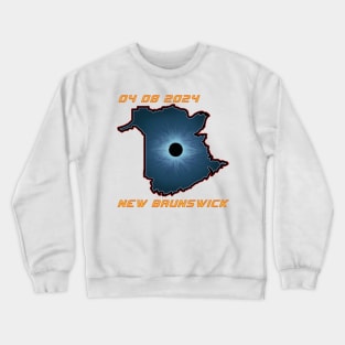 New Brunswick 2024 Total Solar Eclipse Crewneck Sweatshirt